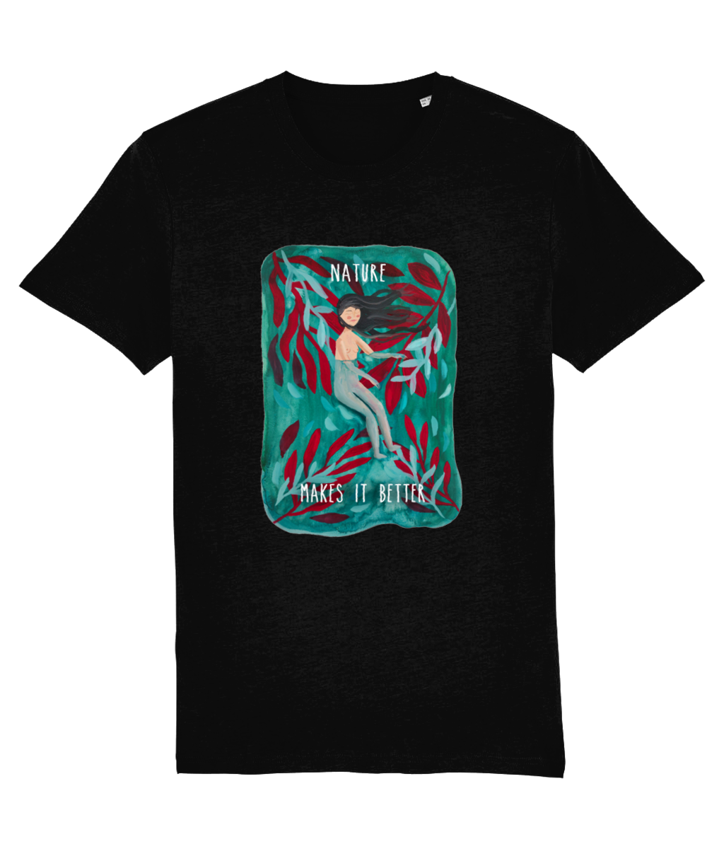 Nature makes it better Unisex Premium Cotton T-shirt | Creator 2.0