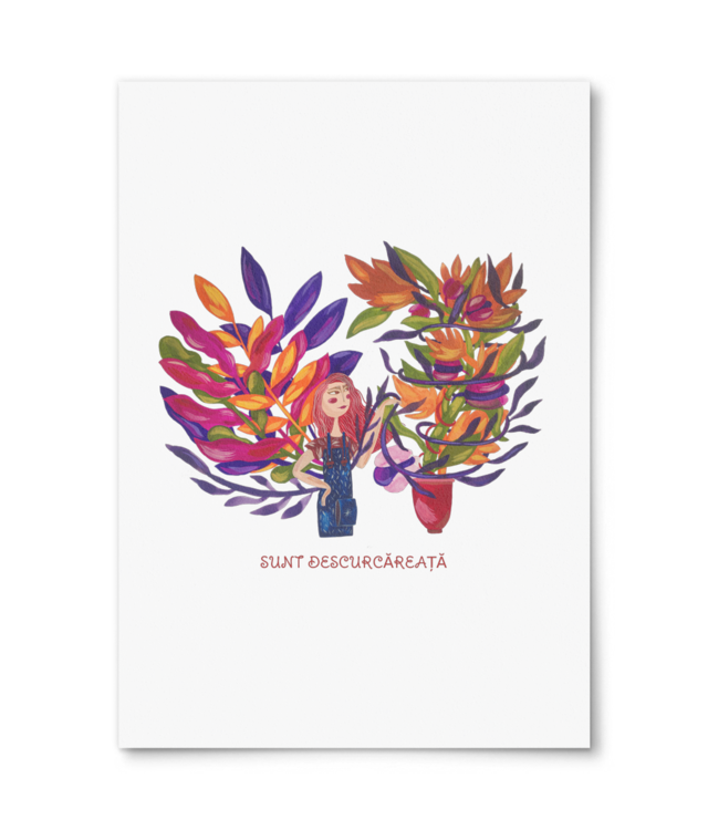 sunt descurcareata print image