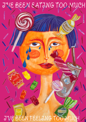 Feeling too much Pink Photo Matt Fibre 200 | A4 Portrait